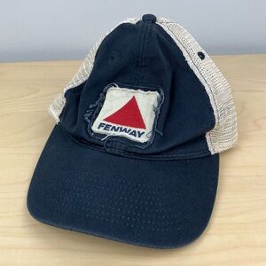 Boston Red Sox Snapback Mesh Hat Fenway Park Citgo Logo Blue Patch Logo